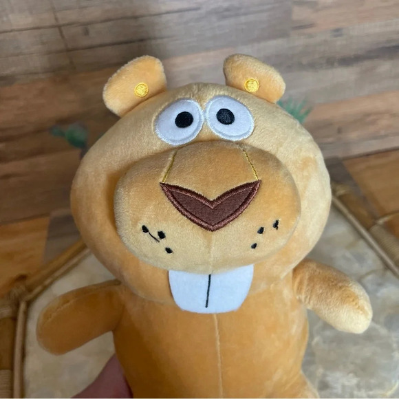 Disney Parks Pixar Pier Plush BEAVER Plush Jessie’s Critters Toy Story 9" - Picture 5 of 5